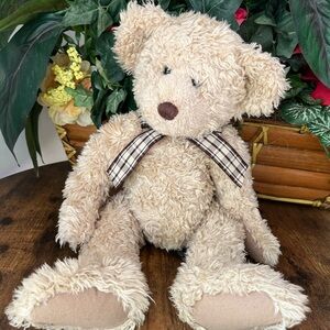 Perrysun Plush Teddy Bear 18” Beige Classic Stuffed Animal Soft Toy